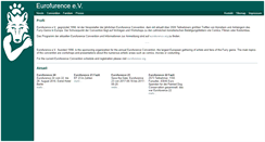 Desktop Screenshot of eurofurence.de
